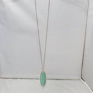 14th & Union Light Green Jade Color Stone Necklace by Nordstrom